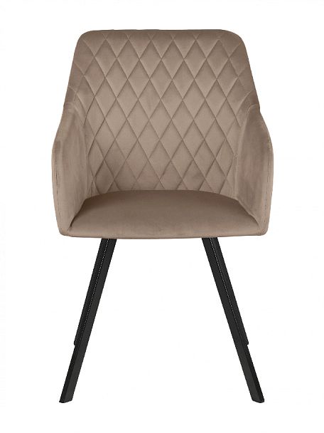 Кресло Барли, Confetti latte/черный - Вид 2