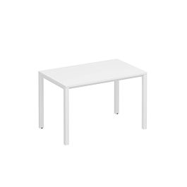 Стол письменный на металлокаркасе КФ Комфорт КФ К.Б1 1131 БП белый премиум / белый - Фото предпросмотра