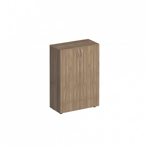 Шкаф для документов закрытый "Комфорт" К 364  дуб шамони темный - Вид 1