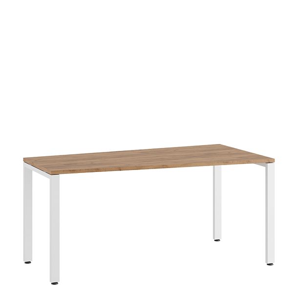 Стол трапеция правый Tess 160x80x75 дуб крафт золотой - Вид 1