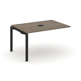 Style Project Проходной наб. элем. перег. стола SN-6P.NSPRG-001 Вяз Благородный/Металл Черный 980*98 - Фото предпросмотра