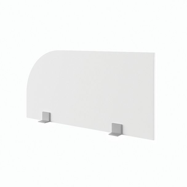 Экран боковой Trend Metal 74x1,6x35 белый - Вид 1