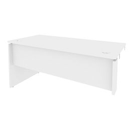 Onix Стол-приставка левый к опорным элементам O.SPR-4.7 (L) Белый бриллиант 1580*720*750 - Фото предпросмотра