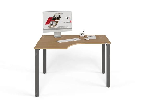 ЛАЙТ / LIGHT RLG016-10x9L Угловой стол 120x90x75 Бук - Вид 3