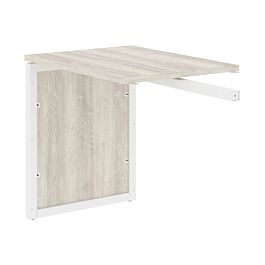 Брифинг приставка XQPB 860 Сосна Эдмонт/Белый 800х600х750 XTEN-QP - Фото предпросмотра