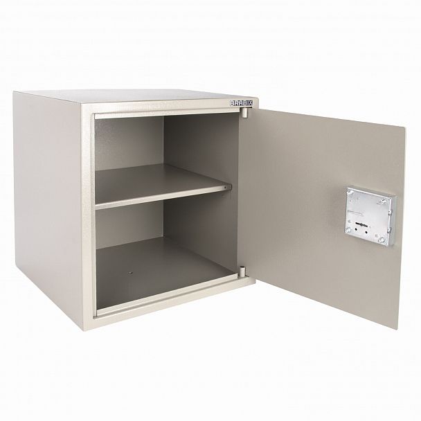 Сейф мебельный BRABIX "D-40m", 400х400х366 мм, 13 кг, ключевой замок, крепление к стене, 291164 - Вид 11