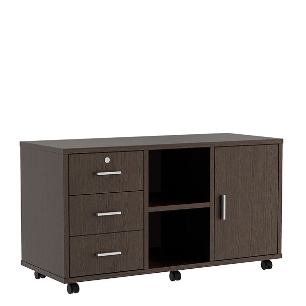 Приставка подкатная Trend 113,6x46,6x62,3 тёмный дуб - Вид 1