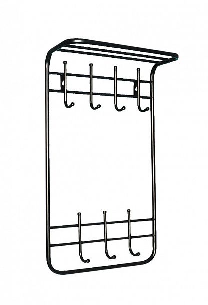Вешалка настенная ТСП черн. "Вешалки" ТК-001107332156 - Вид 1