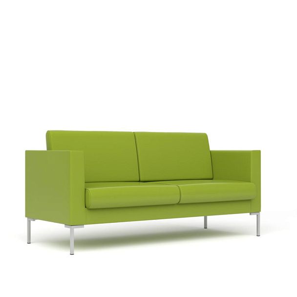 Диван 3х-местный Берлин Бр. 005.01 экокожа фисташковая CN1131 - Вид 1