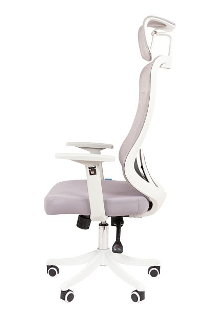 Офисное кресло Chairman CH563 белый пластик, серый - Вид 7