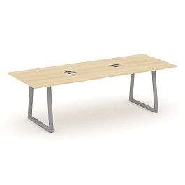 Style Project Direct Direct Стол переговорный SN-6T1.SPRG-258 Акация Лорка/Металл Серый 2580*980*750 - Фото предпросмотра