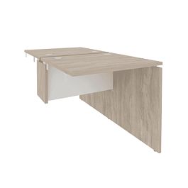 Onix Стол-приставка двойной к опорным элементам O.D.SPR-0.7 Дуб аттик/Белый бриллиант 780*1475*750 - Фото предпросмотра