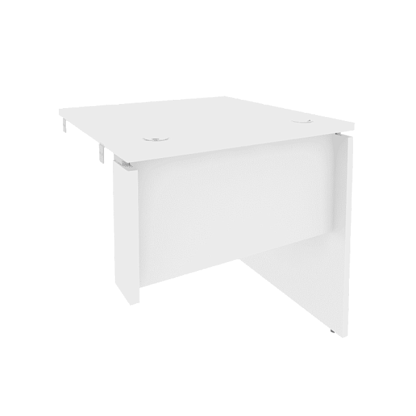 Onix Стол-приставка правый к опорным элементам O.SPR-0.8 (R) Белый бриллиант 780*800*750 - Вид 1