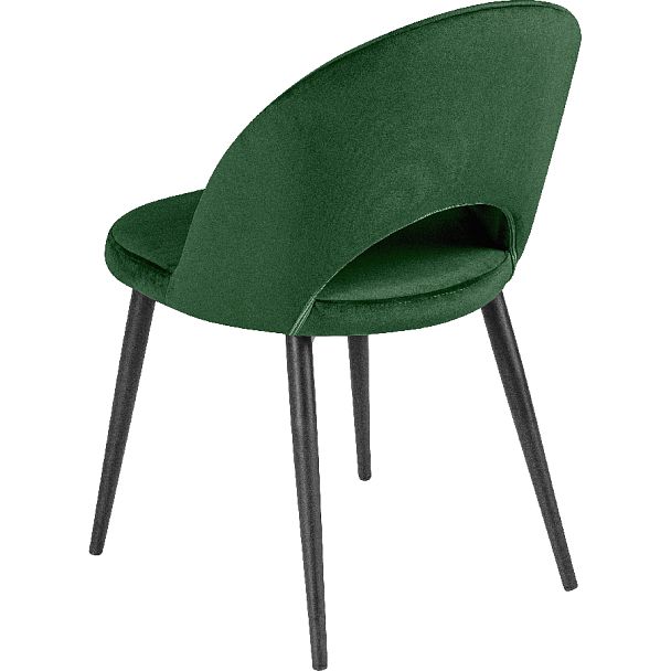 Стул кухонный Рэди зеленый велюр/черный - Вид 5