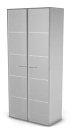 RAC093 ACCORD Шкаф. стекло сатин 898х448х1982 Стекло сатин/Серый камень - Фото предпросмотра