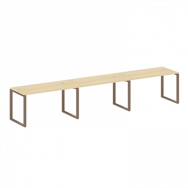 Рабочая станция "Metal System" БО.СМ-3.3 акация/мокко - Вид 1