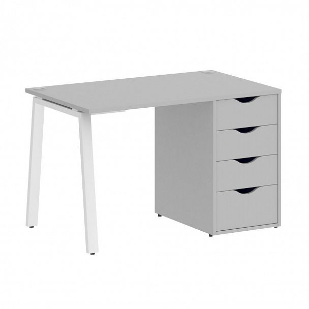 Стол "Home office" VR.SP-3-118.4.A серый - Вид 2