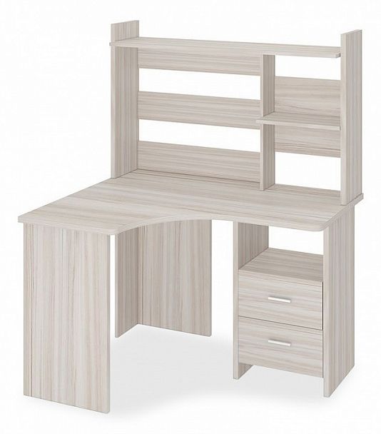 Стол компьютерный Домино Lite СКЛ-Угл120+НКЛХ-120 Карамель левый - Вид 1