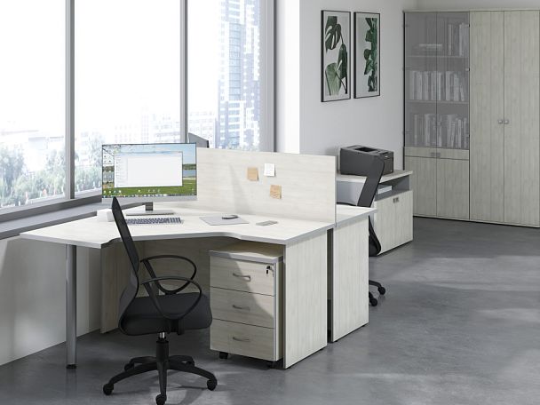 Двери низкие Swift 35,2x1,8x70 дуб шамони светлый - Вид 4