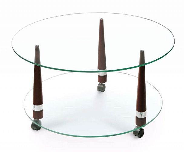 Стол журнальный Сенатор-11  750х750х440 венге "Журнальные столы" ТК-002561000735 венге - Вид 1