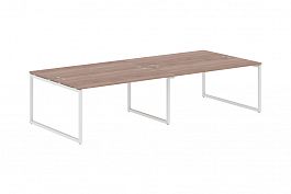 Стол "XTen-Q" XQWST 3214 дуб сонома/белый - Фото предпросмотра