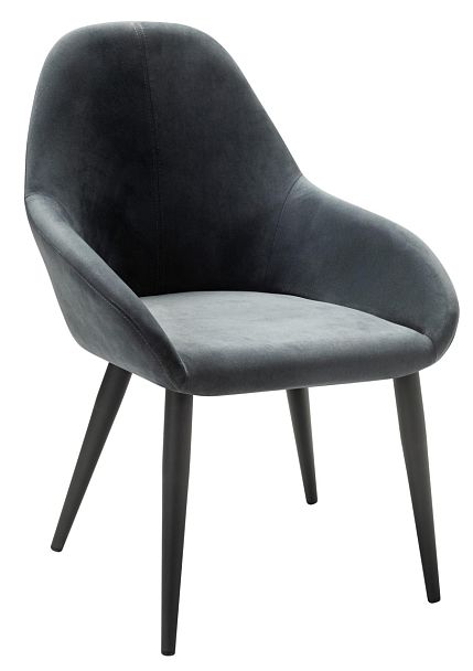 Кресло Kent Diag grey/черный - Вид 1