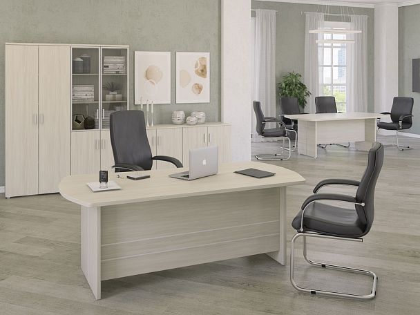 Стол письменный Bonn 160x80x75 светлый дуб - Вид 5