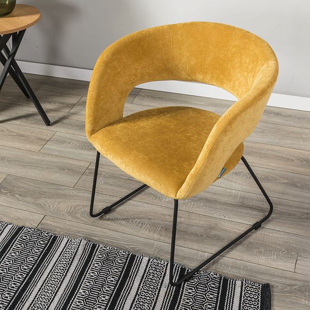 Кресло Hugs желтый/Линк - Вид 9