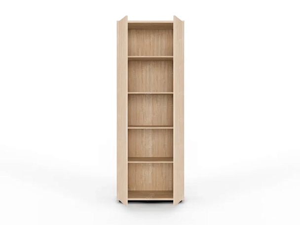 ЛАЙТ / LIGHT RLG038-70x35 Шкаф 4 полки 70x35x183 Дуб Сонома - Вид 2