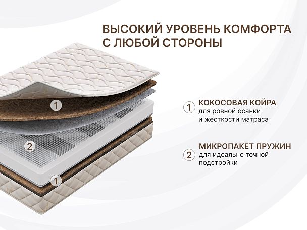 Матрас Димакс Микро Хард 140х190 - Вид 5