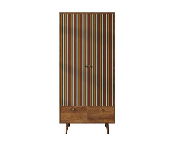 Шкаф двухстворчатый Berber принт 20 арт BB16/Print_20 - Вид 1