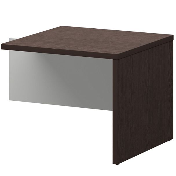 Бриф-приставка KZB-09 Дуб венге/Белый 900x900x750 Кортез - Вид 1