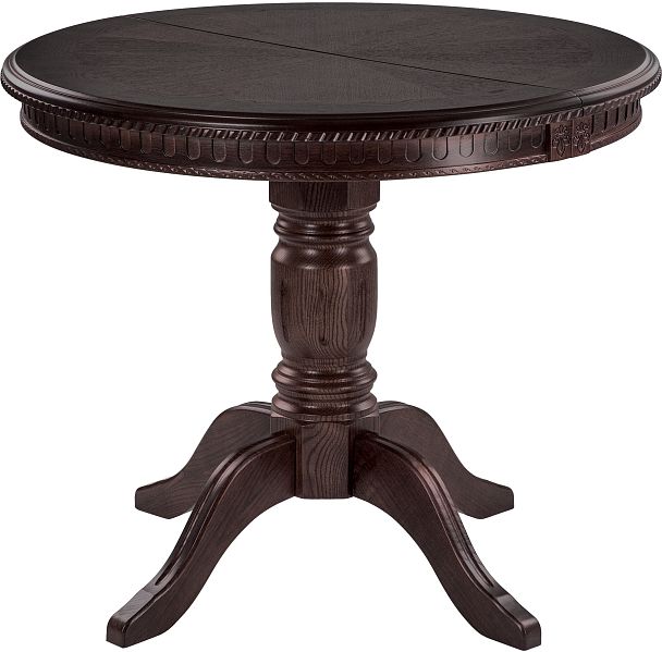Стол деревянный раскладной Лорель D90 Венге - Вид 2