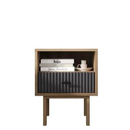 Тумбочка с нижним ящиком Emerson арт EM17/7024/L - Фото предпросмотра