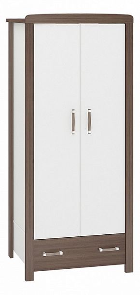 Шкаф платяной Бартоло Ш2Д Белый/Шамони - Вид 1