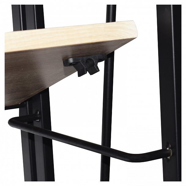 Стеллаж на металлокаркасе BRABIX "LOFT SH-001", 600х300х1250 мм, складной, цвет дуб натуральный, 641230 - Вид 8