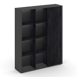Касл Шкаф для документов правый CS.D-DP-1.2 (R) Каштан Тоскана/Базальт 1688*450*2110 - Фото предпросмотра