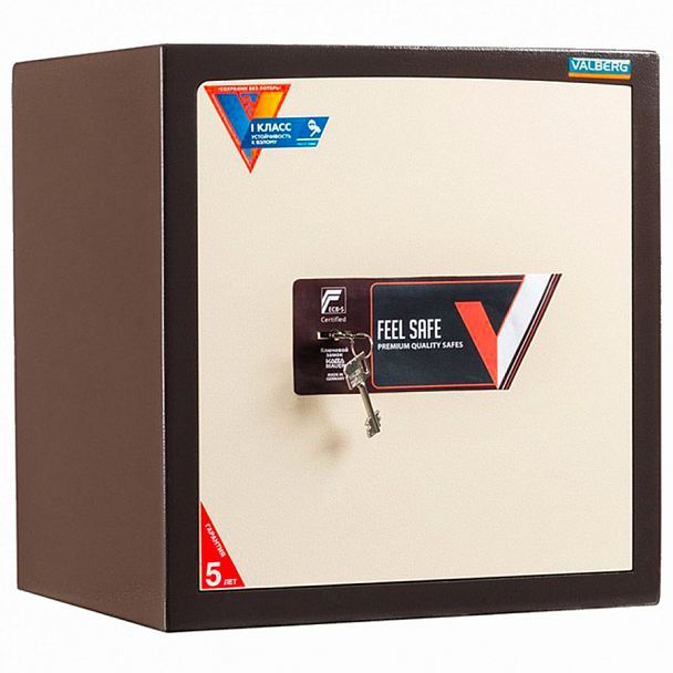 Сейф взломостойкий 1 класс VALBERG "Карат-46 new", 460х440х380 мм, 90 кг, ключевой замок, S10499104040 - Вид 1