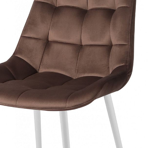 Стул Эйден, Confetti coffee/белый - Вид 6