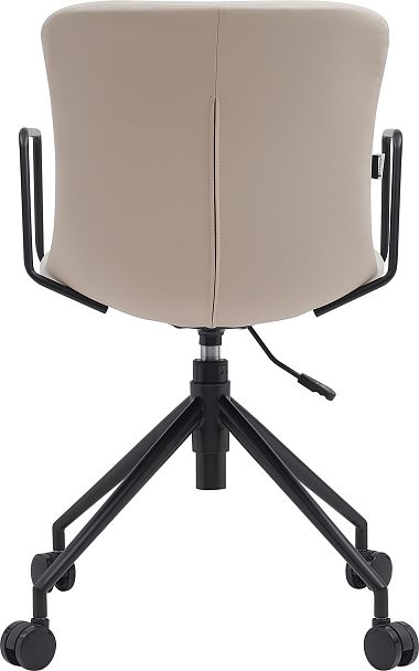 Операторское кресло Everprof Expo (Экспо) Экокожа Бежевый - Вид 4