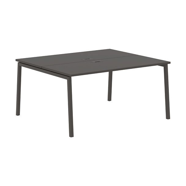 Стол 2-х местный ELWST 1513 Мокко/Мокко 1560х1346х750 EDIS - Вид 1