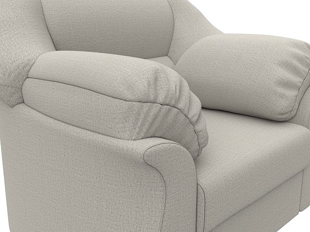 Кресло Карнелла Рогожка бежевый - Вид 4