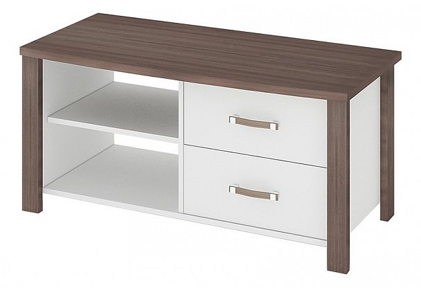 Тумба под ТВ Бартоло ТВД Белый/Шамони - Вид 1