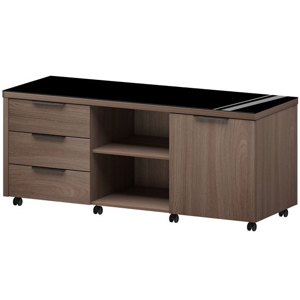 Сервис-тумба КТ-62.38 Темный шимо 1494x534x632 Акцент - Вид 1