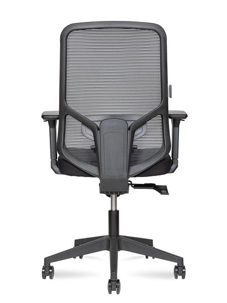 Кресло офисное / Best LB / черный пластик / черная сетка / черная ткань - Вид 5