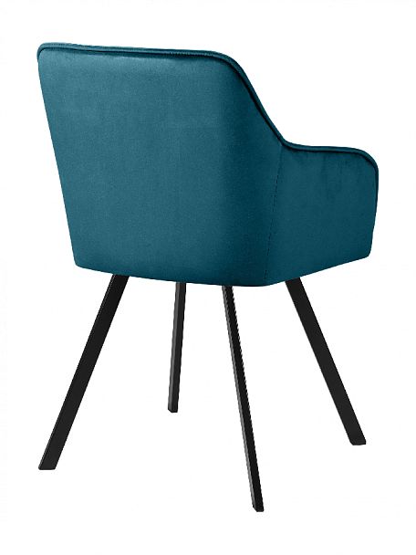 Комплект кресел поворотных Мони, Confetti izumrud/черный, 2 шт. - Вид 5