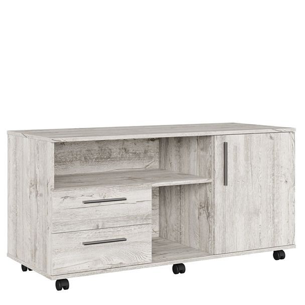 Приставка подкатная Zion Light 122x50x61 дуб нордик - Вид 1