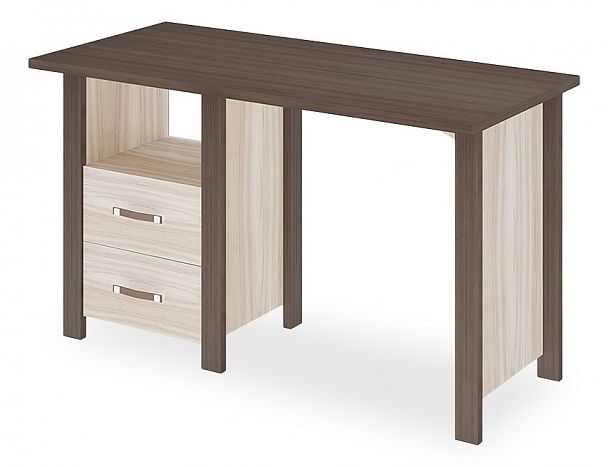 Стол письменный Бартоло СТД-130 с ТБД Карамель/Шамони - Вид 1