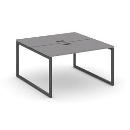 Стайл Проджект Рабочая станция двухсторонняя SN-4O.DRS-001 Серый Пепел/Металл Антрацит 980*1232*750 - Фото предпросмотра