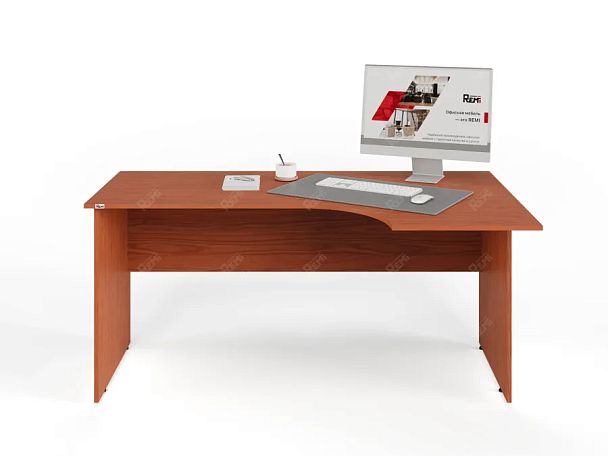 ЛАЙТ / LIGHT RLG004-16x9R Угловой стол 160x90x75 Орех Итальянский - Вид 2